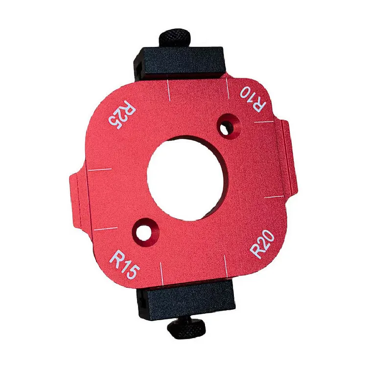 Woodworking Corner Radius Locating Template