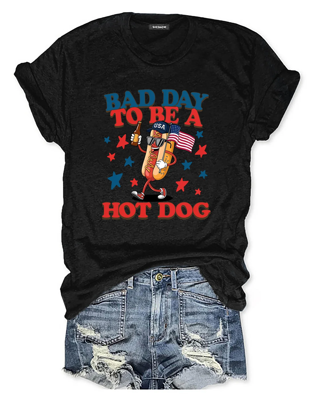 Bad Day to Be a Hot Dog T-shirt