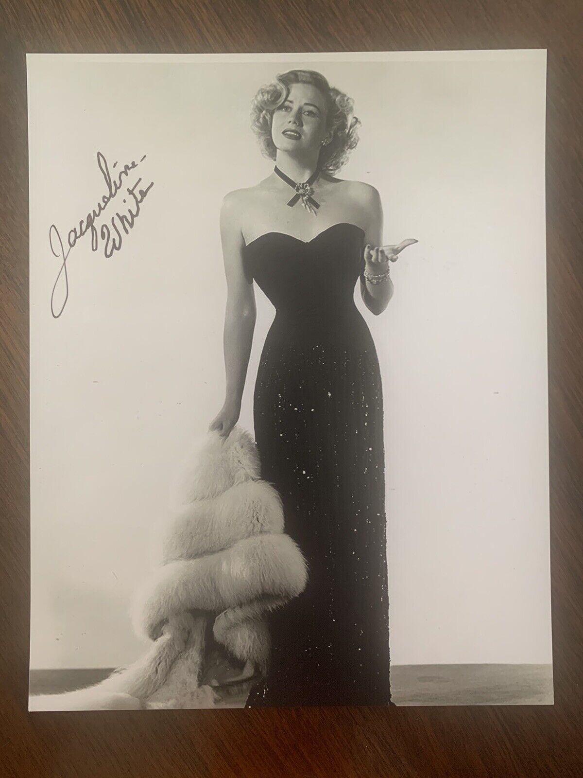 Jacqueline White signed 8x10 Photo Poster painting Autographed Crossfire Actress