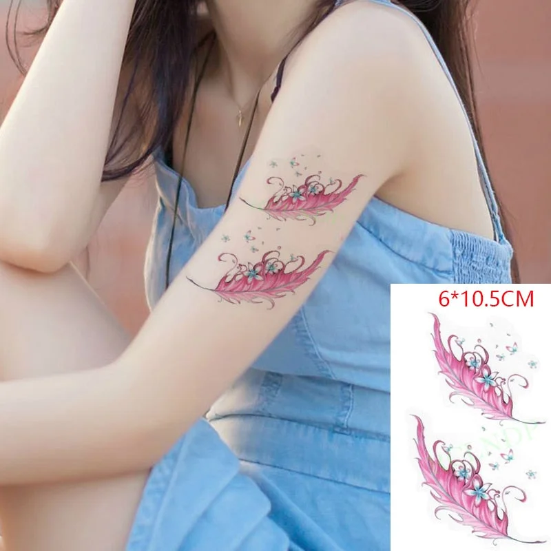 Waterproof Temporary Tattoo Sticker ins Butterfly black white sexy Body Art flash tatoo fake tatto for Women Men