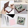 Wooden DIY Panda Diamond Painting Kit Note Box with 160 Papers for Office Desk