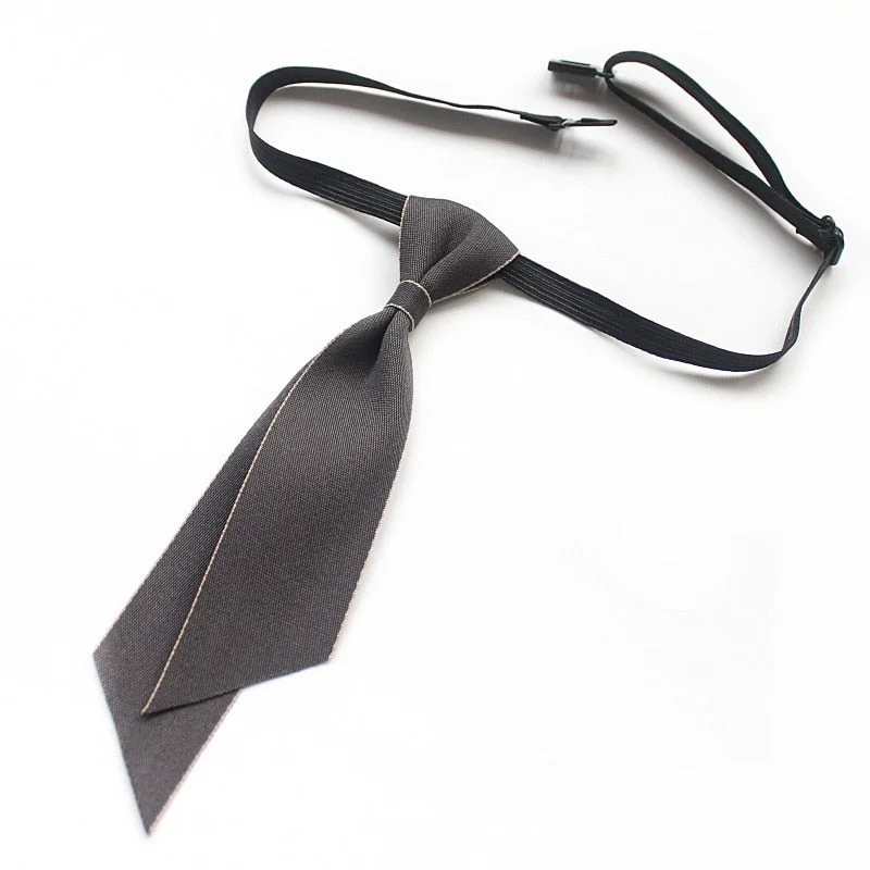 Slim Neck Tie Men's and Women's General Professional Dress Self Bow Tie White Shirt Collar Flower Bow Tie for Women Accessories