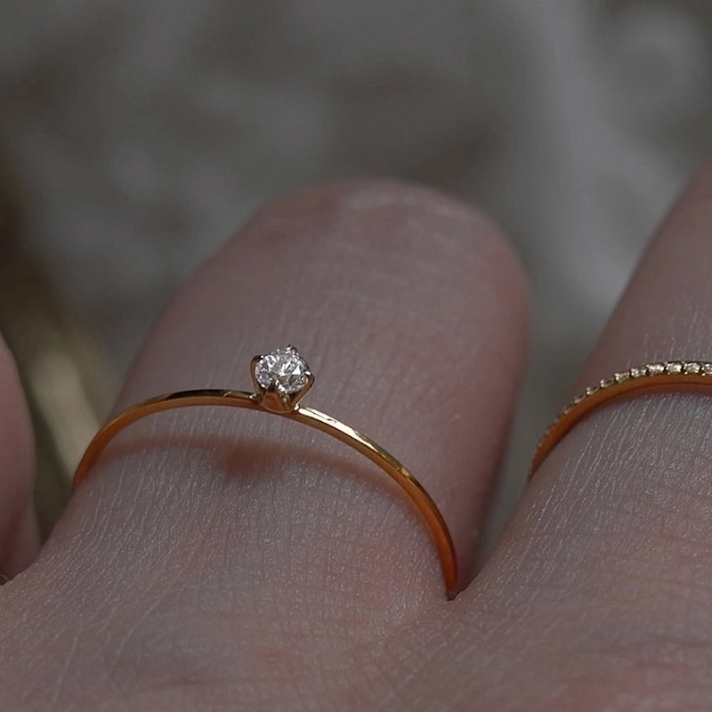 925 Sterling Silver Gem Bow Knot Rings