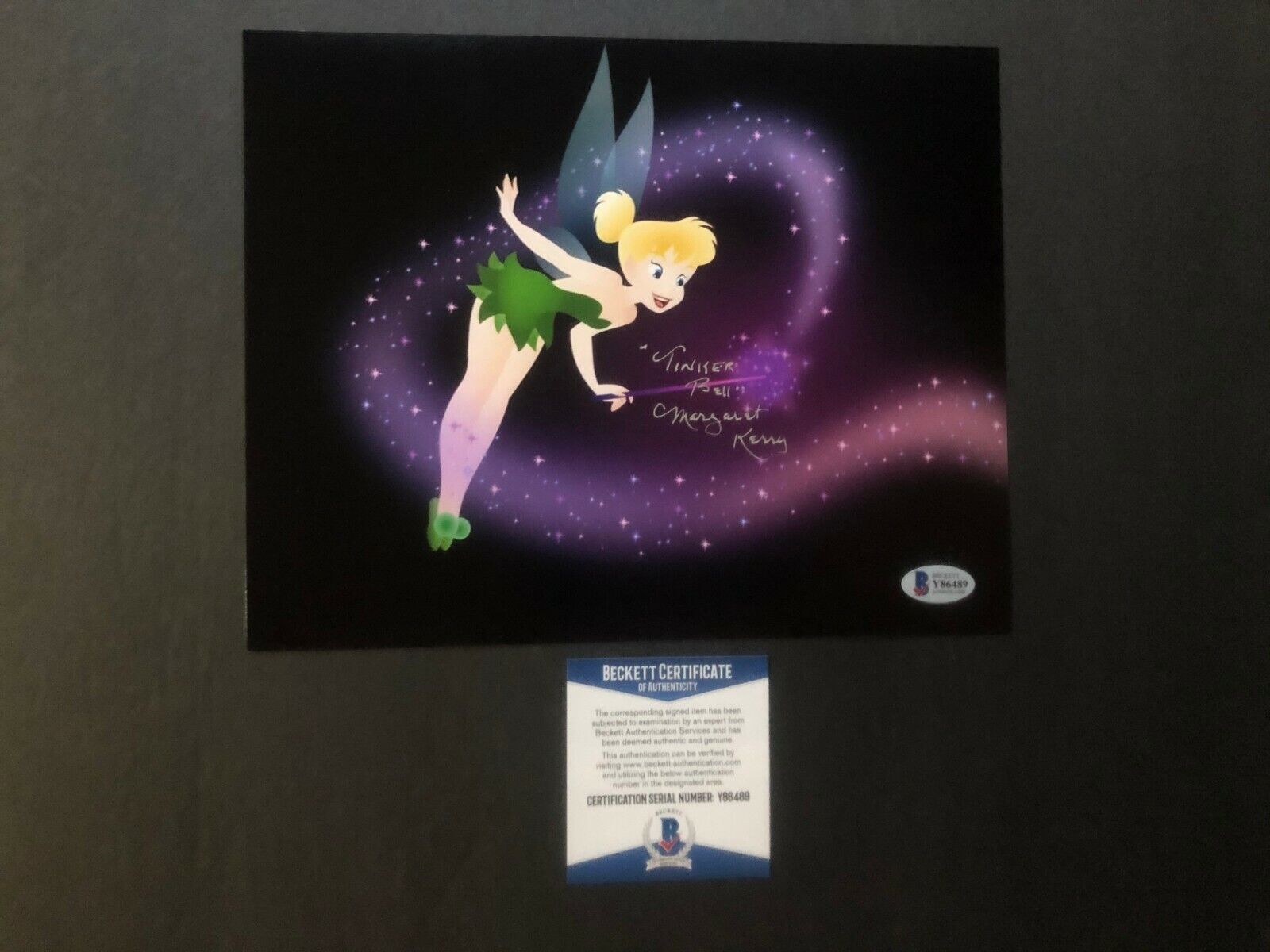 Margaret Kerry Hot! signed autographed Tinker Bell 8x10 Photo Poster painting Beckett BAS coa