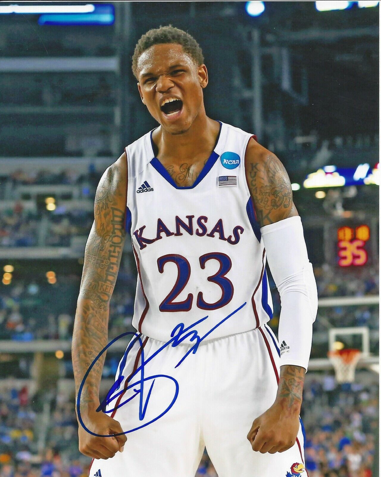 Ben McLemore Autographed 8x10 Memphis GrizzliesB178