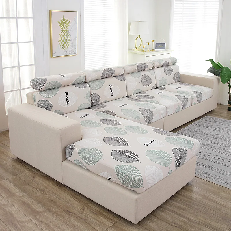 Nigikala Printed Sofa Seat Cover Stretch Sofa Covers for Living Room Furniture Protector Armchair Couch Cover for Pets, Kids 1pc
