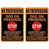 2PCS Warning - Metal Tin Signs Set(8*12Inch)
