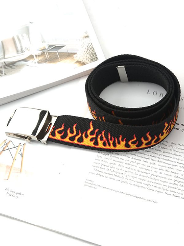 Gothic Dark Flame Belt 