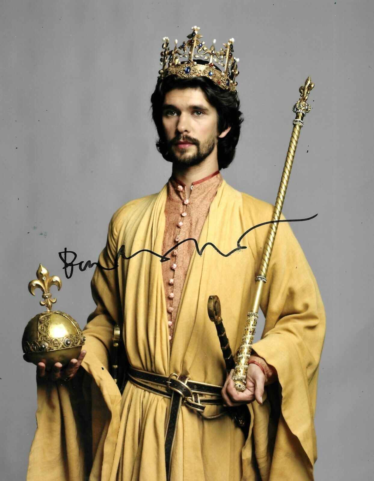 Ben Whishaw Signed The Hollow Crown 10x8 Photo Poster painting AFTAL