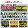 OEM Custom Breathable Soccer Wear Football Jersey and T-Shirt Set Adult Sublimated Uniform Classic Soccer Jersey Adults Kids