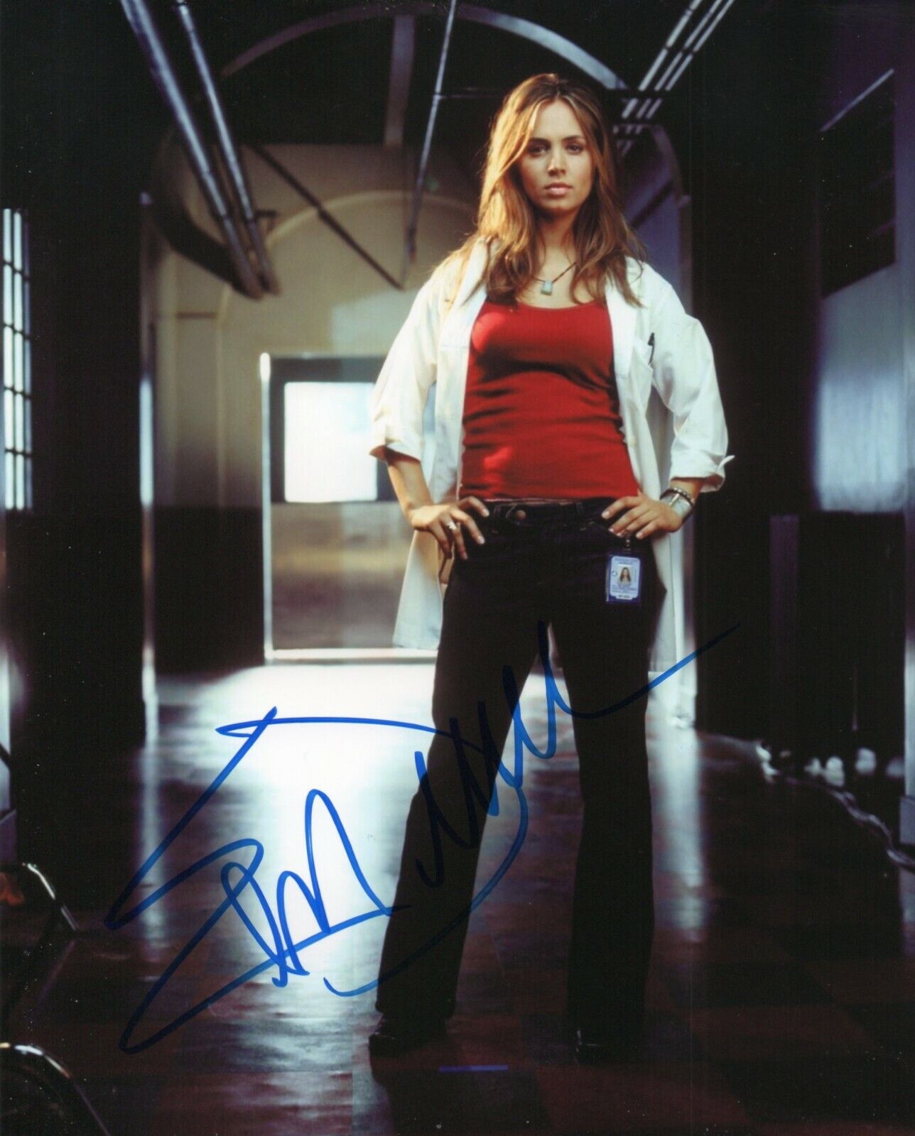 Autographed Eliza Dushku signed 8 x 10 Photo Poster painting Really Nice