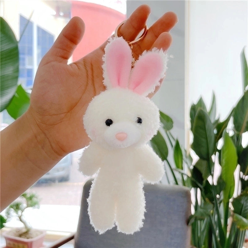 Cute Rabbit Pp Cotton Women’s Bag Pendant Keychain