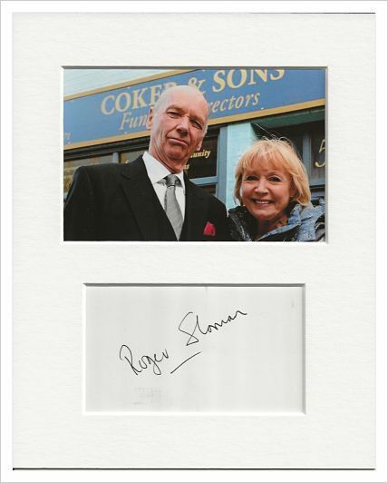 Roger Sloman eastenders genuine authentic autograph signature and Photo Poster painting AFTAL