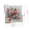 Cardinal-Full Round Diamond Painting 40*40CM