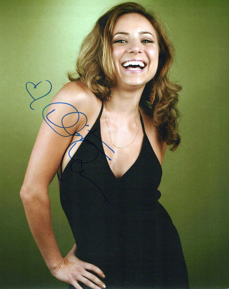 Christine Lakin glamour shot autographed Photo Poster painting signed 8x10 #6 Step By Step