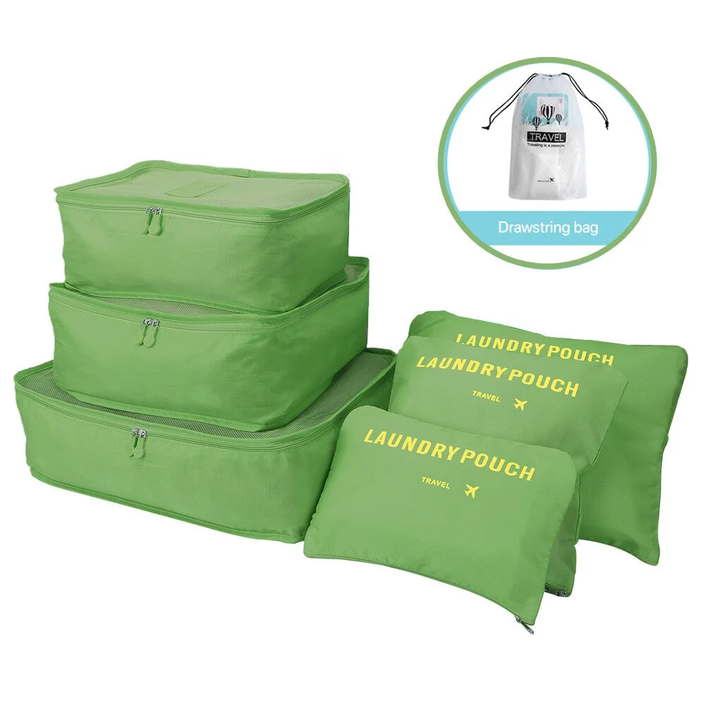 Athvotar Travel Storage Bag Set for Clothes Tidy Organizer Wardrobe Suitcase Pouch Travel Organizer Bag Case Shoes Packing Cube Bag