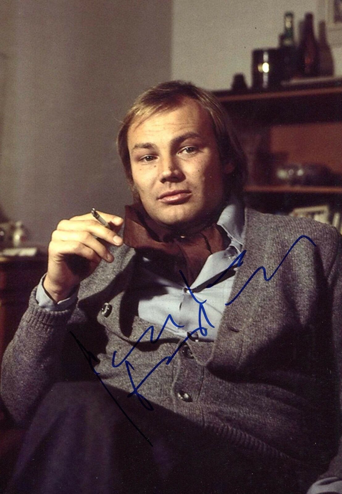 Klaus Maria Brandauer ACTOR autograph, In-Person signed Photo Poster painting