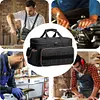 17 Inch Large Tool Bag Organizer with 20 Pockets Waterproof Heavy Duty Tool Bags