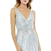 Burst Sequin Gown