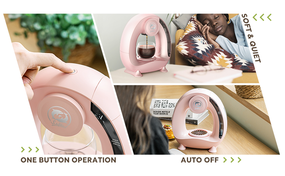 BENFUCHEN tea maker machine PINK