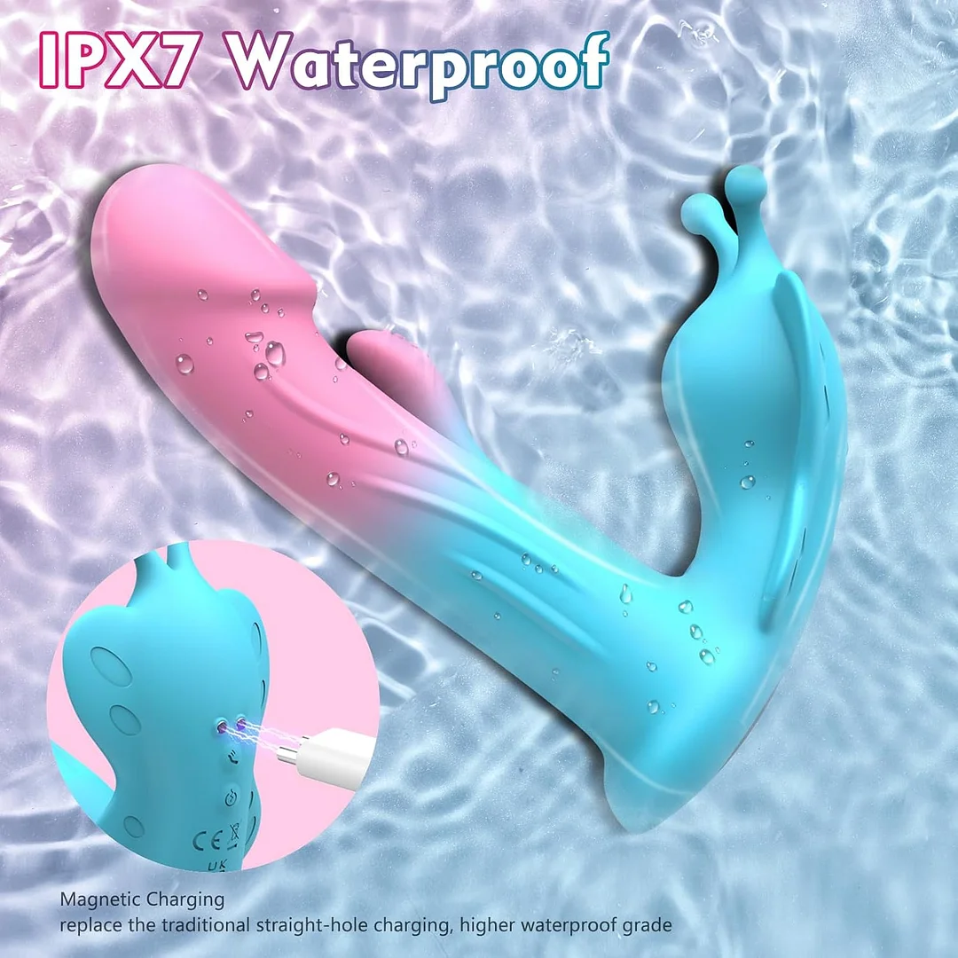 Aurea &ndash; App-controlled Wearable Butterfly Vibrator With G-spot Fingering Motion & Clitoral Vibration