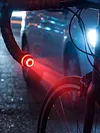 Bike Handlebar End Light Bar End Plug Warning Lights Waterproof Mountain Bike Handlebar Light Type-C Charging High-Brightness Safety Warning Lamp Night Riding Road Bikes Accessories