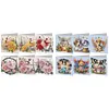 (US Local)6Pcs Ballet 5D DIY Diamond Painting Greeting Card Craft for Friend Family Lover