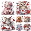 Animal-Partial Special Shaped Diamond Painting 30*30CM