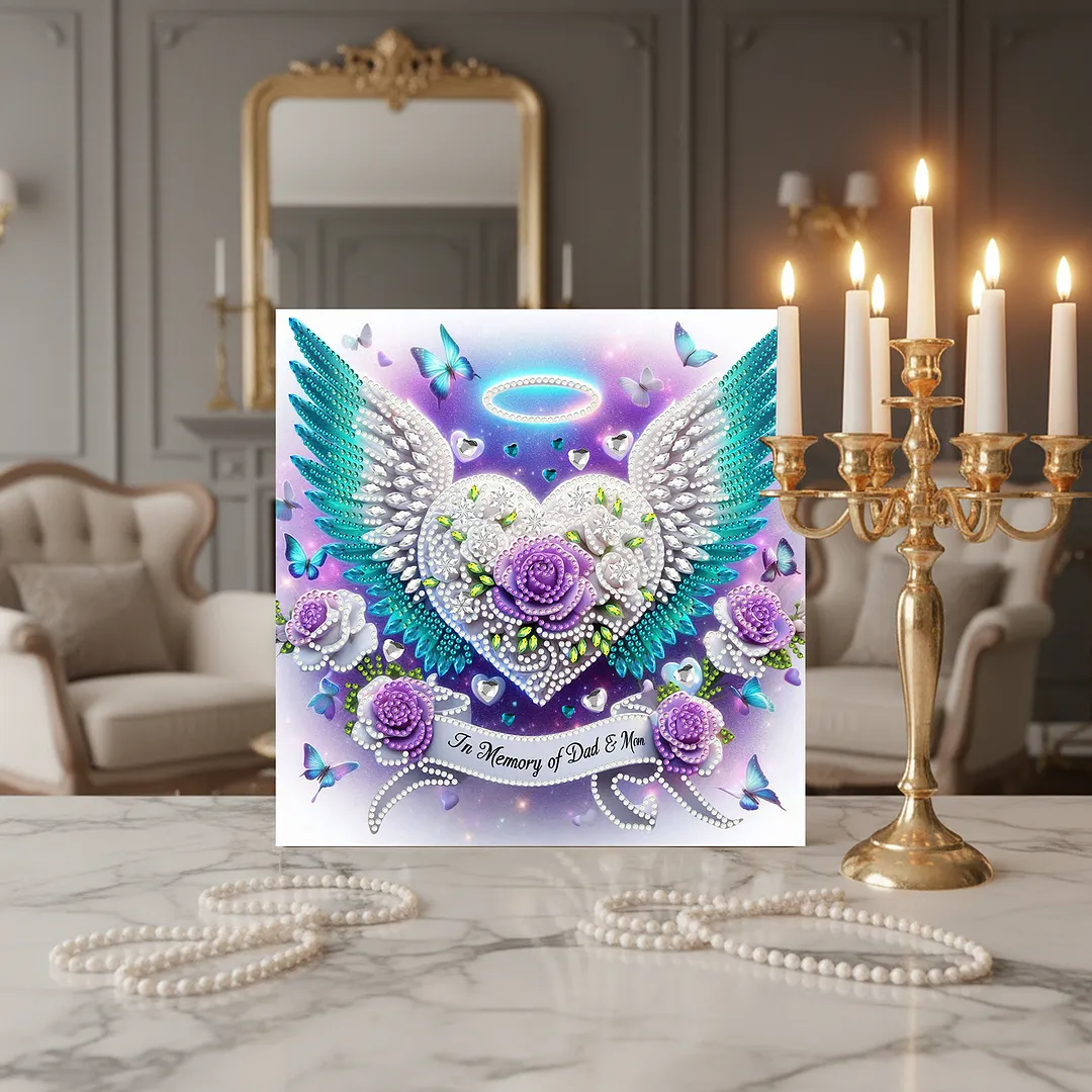 DIY Special Shape Drill Pearl Gem Diamond Art Painting Kit with Frame 9.84x9.84in Art Craft Pearl Diamond Painting for Adults Beginners Home Decor (BK37)