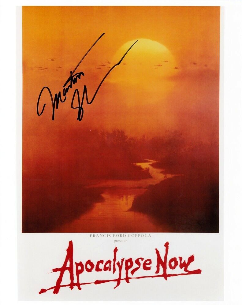 MARTIN SHEEN hand-signed APOCALYPSE NOW 8x10 lifetime coa FANTASTIC MINI-POSTER