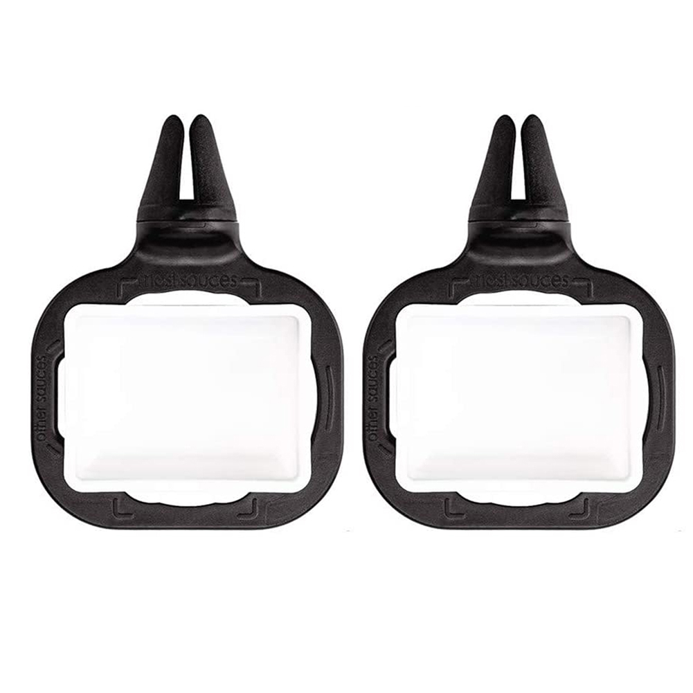 

2pcs Car A/C Air Vent Outlet Sauce Cup Holder for Ketchup Dipping Sauces, 501 Original