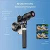 Telephoto mobile phone lens, 30x zoom, monocular telescope, outdoor birdwatching, concert photography