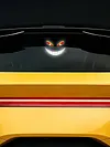 Demon Eye LED Car Window Warning Light Solar Panel Breathing Lamp