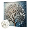 (30x30cm)DIY Pearl Painting Framed Tree  Handmade Pearl Material Art Kit Living Room Decor
