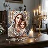 (Pre-Framed)Virgin Mary-Special Shape Diamond Painting Kit(30x30cm)