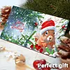 12Pcs Diamond Painting Squirrel Greeting Card Set with Envelope