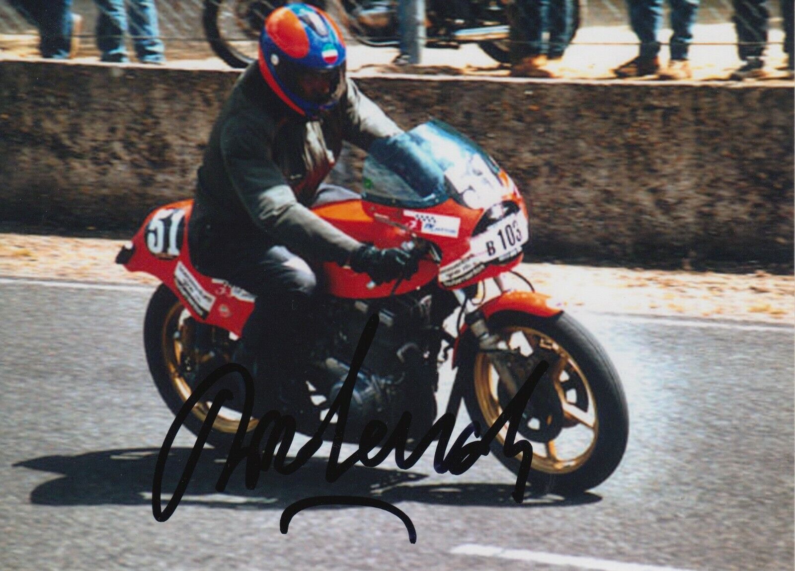 Piero Laverda Hand Signed 7x5 Photo Poster painting - MotoGP Autograph 3.