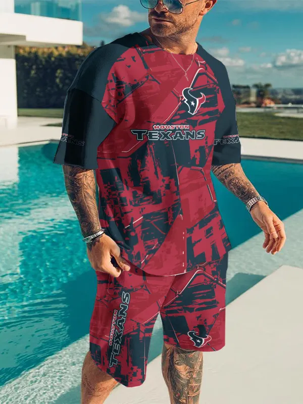Houston Texans  Limited Edition Top And Shorts Two-Piece Suits