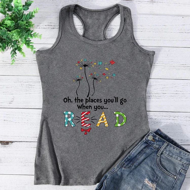 Books Oh The Places You’ll Go Vest Top