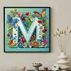 Butterfly Flower M 5D Partial Drill DIY Diamond Painting Kit 30*30cm