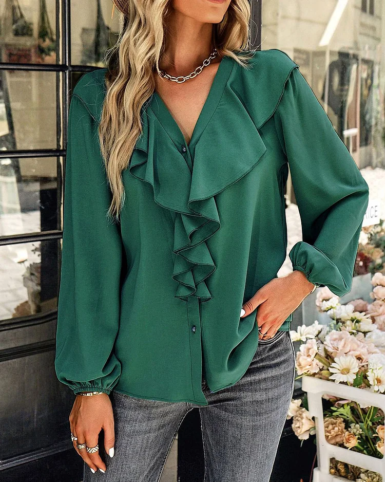 Long Sleeve Comfort Shirt Top