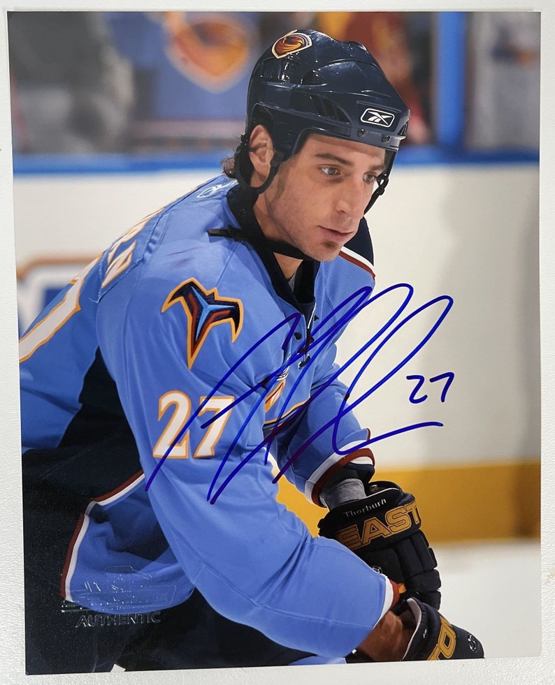 Chris Thorburn Signed Autographed Glossy 8x10 Photo Poster painting Atlanta Thrashers - COA Matching Holograms