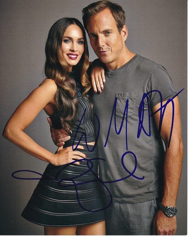 MEGAN FOX and WILL ARNETT signed autographed TMNT Photo Poster painting