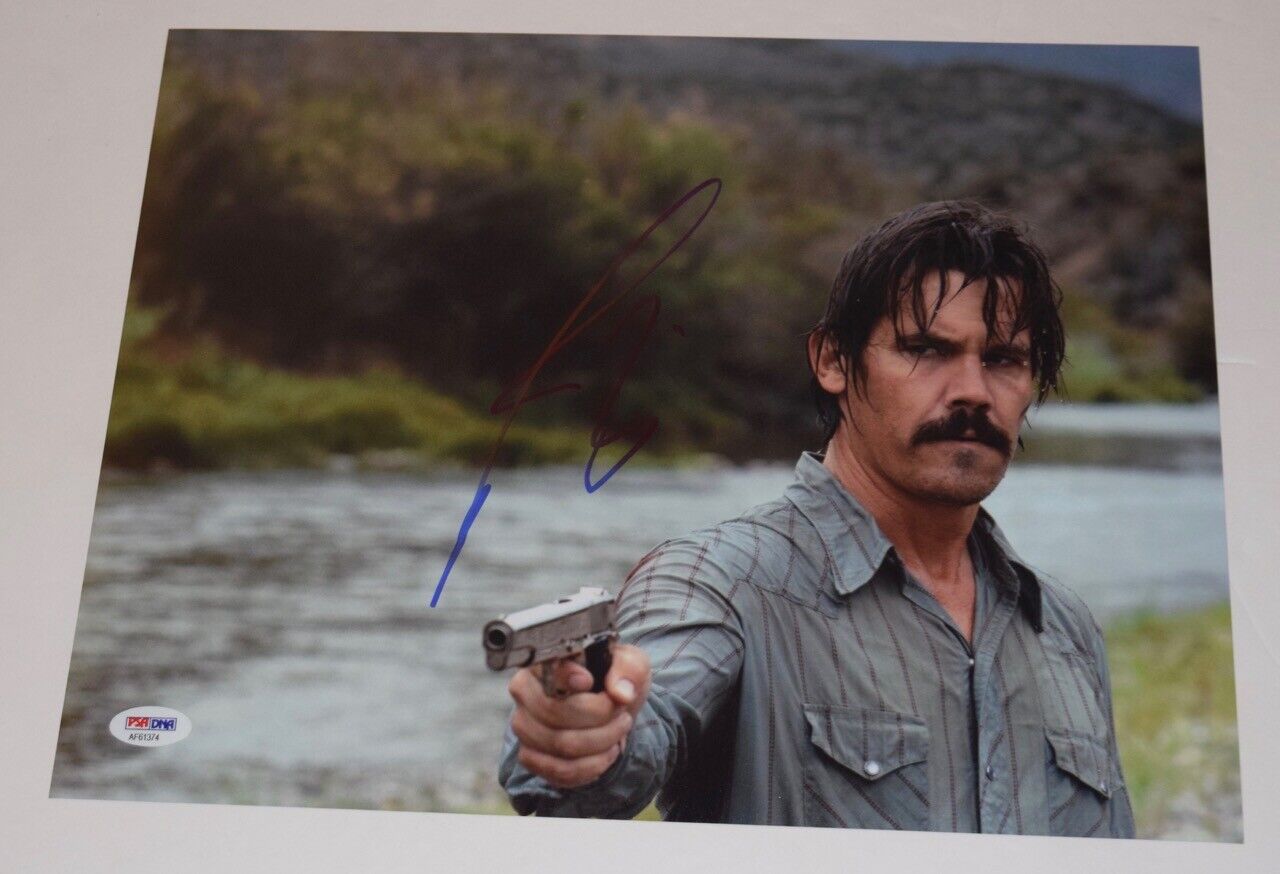 Josh Brolin Signed Autographed 11x14 Photo Poster painting NO COUNTRY FOR OLD MEN PSA/DNA COA