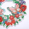DIY Butterfly Bird Flower Bee Diamond Painting Crystal Hanging Wreath
