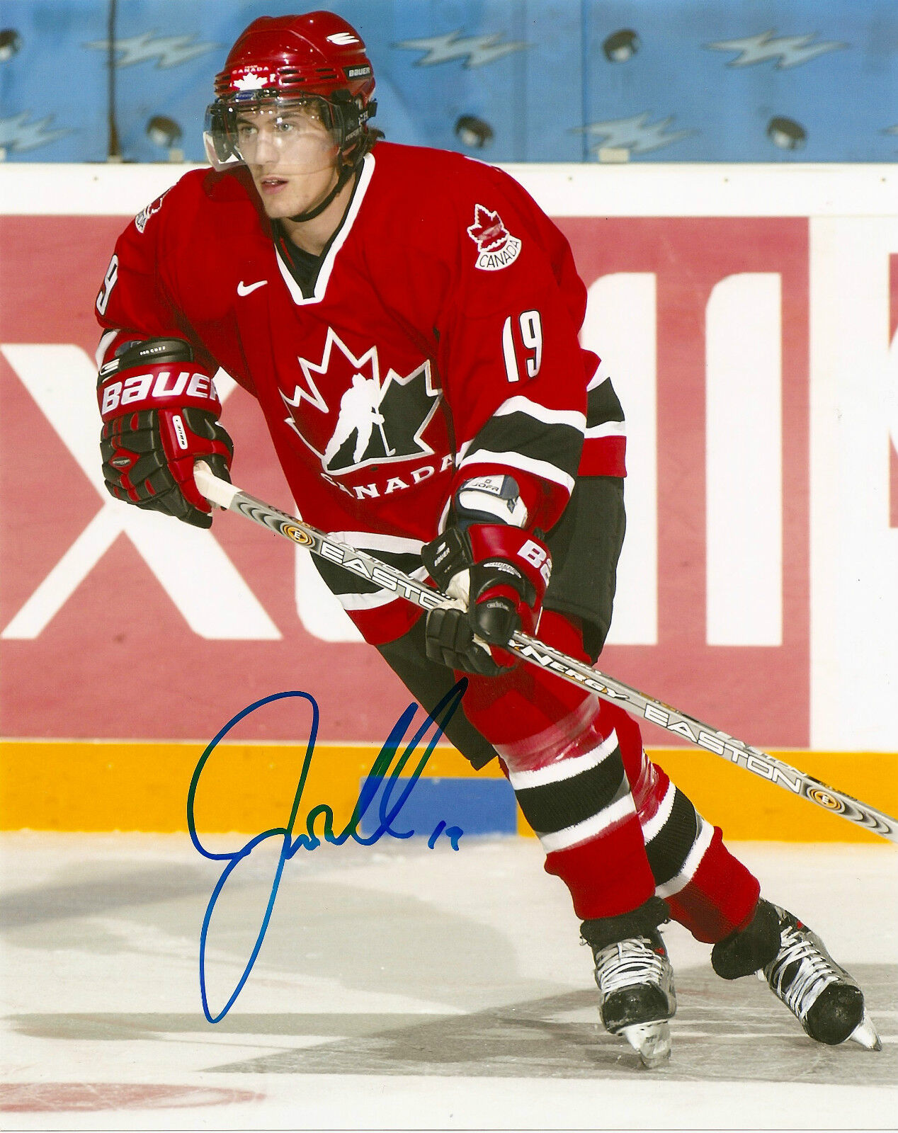 Team Canada Jeff Tambellini Signed Autographed 8x10 Photo Poster painting COA