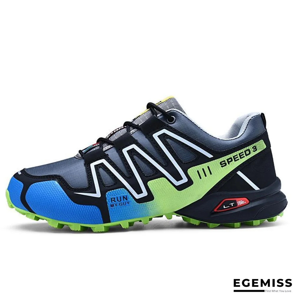 new large size outdoor mountaineering shoes men's shoes breathable shock absorption sports hiki | EGEMISS