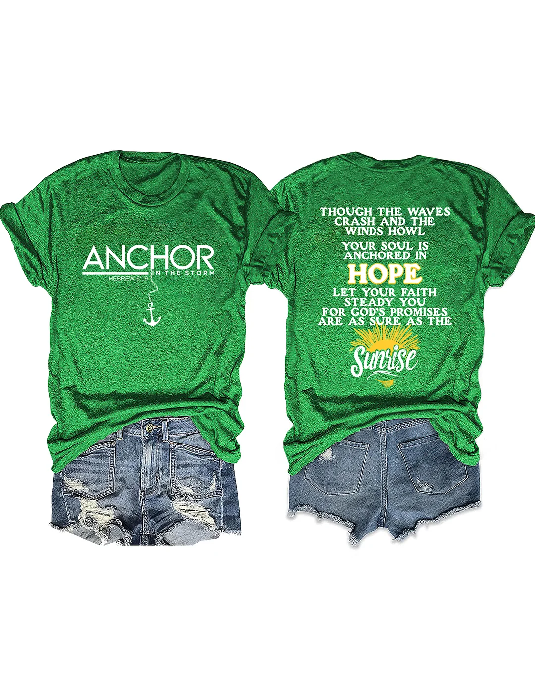 Anchor In The Storm Faith T-shirt