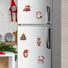 6Pcs Diamond Painting Acrylic Christmas Fridge Stickers Magnets Decals for Home Decor