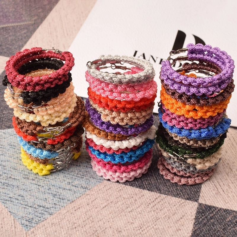 Handmade Crystal String Earrings Stainless Steel Ear Ring 5cm